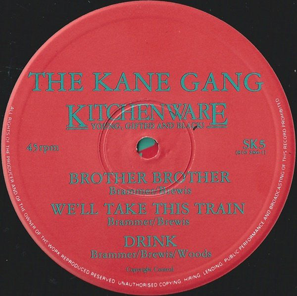 The Kane Gang : Brother Brother (12")