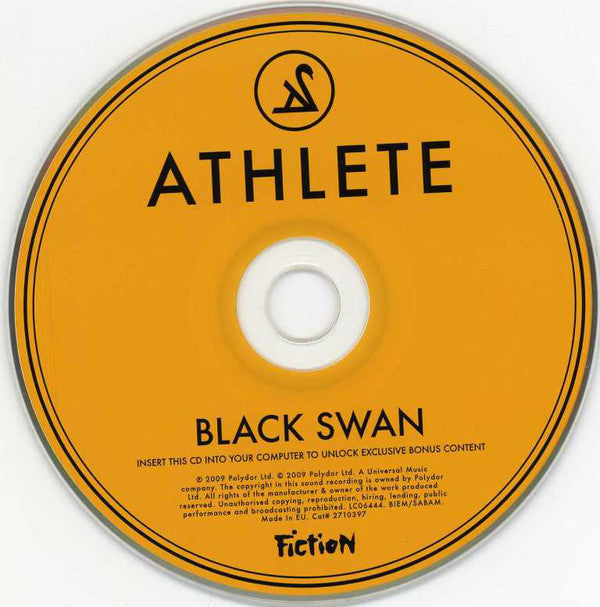 Athlete : Black Swan (CD, Enh + CD + Album, Ltd, Gat)