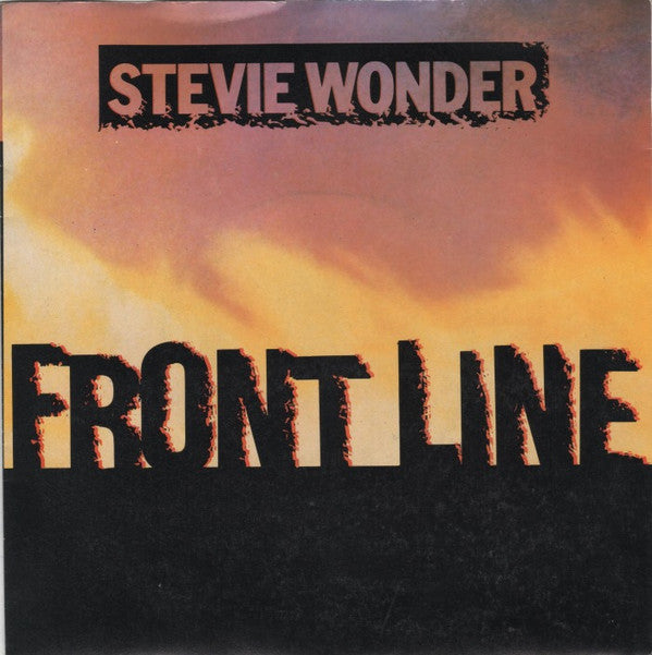 Stevie Wonder : Front Line (7")