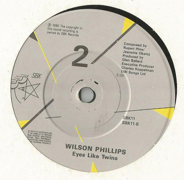 Wilson Phillips : Release Me (7")