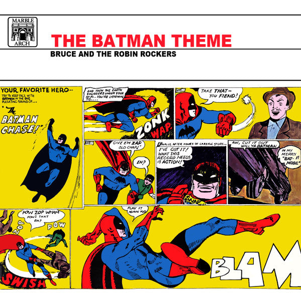 Bruce And The Robin Rockers : The Batman Theme (LP, Album)