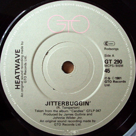 Heatwave : Jitterbuggin' (7", Single)