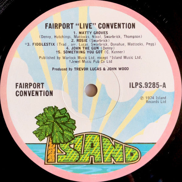 Fairport Convention : Fairport Live Convention (LP, Album)