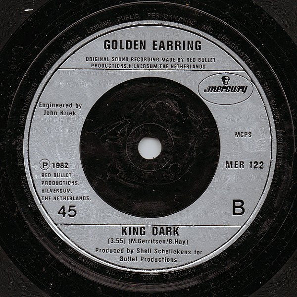 Golden Earring : Twilight Zone (7", Single)