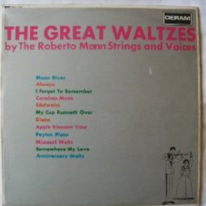 Roberto Mann And His Orchestra And The Roberto Mann Singers : The Great Waltzes (LP, Album)