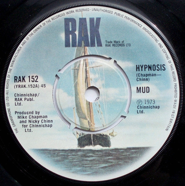 Mud : Hypnosis (7", Single)