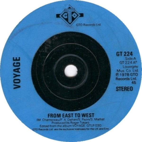 Voyage : From East To West (7", Single, Inj)