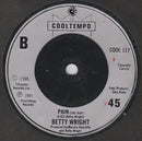 Betty Wright : Pain (7", Single, Sil)