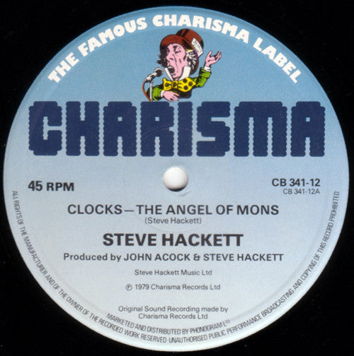 Steve Hackett : Clocks (12")