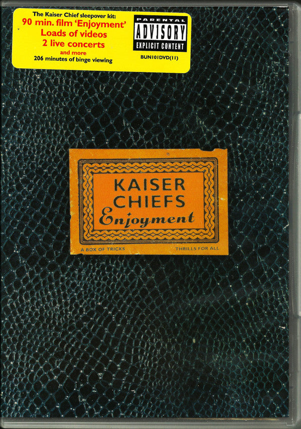 Kaiser Chiefs : Enjoyment (DVD, Reg)