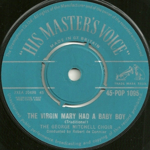 The George Mitchell Choir : The Virgin Mary Had A Baby Boy / Where Have All The Flowers Gone? (7")
