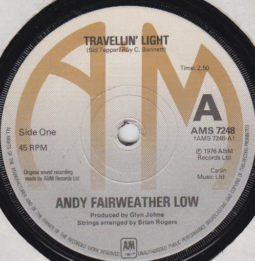 Andy Fairweather-Low : Travellin' Light (7")