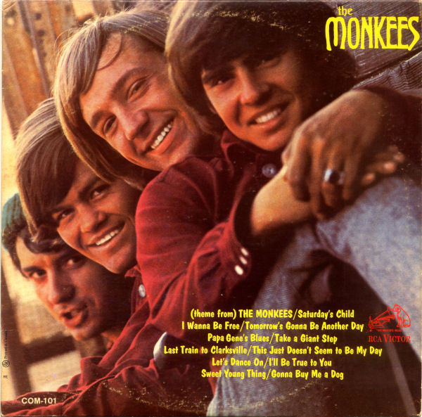 The Monkees : The Monkees (LP, Album, Mono, RP)