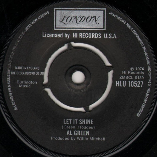Al Green : Let It Shine (7")