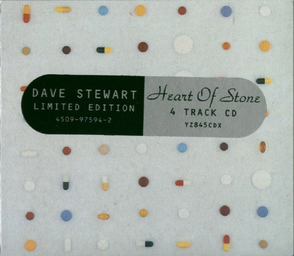 Dave Stewart* : Heart Of Stone (CD, Single, Ltd, Dig)