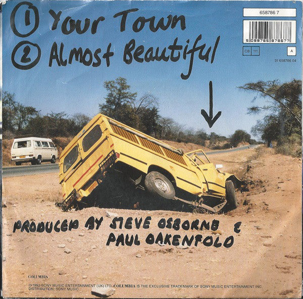 Deacon Blue : Your Town (7", Single)