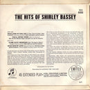 Shirley Bassey : The Hits Of Shirley Bassey (7", EP, Mono)