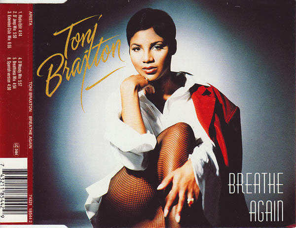 Toni Braxton : Breathe Again (CD, Single)