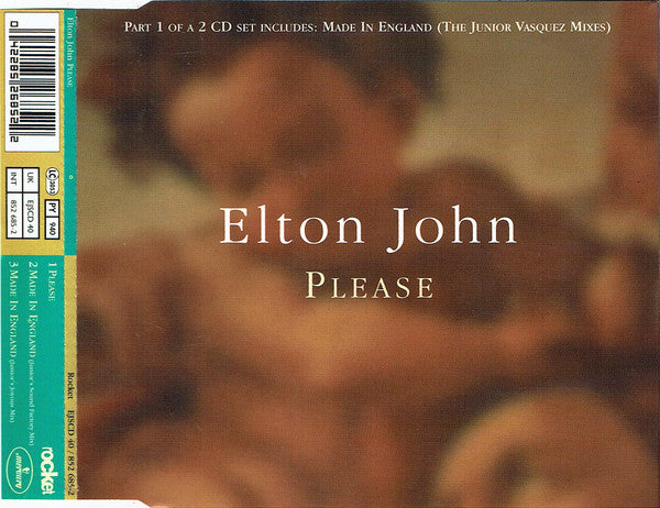 Elton John : Please (CD, Single, CD1)