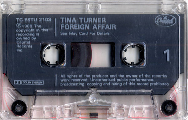 Tina Turner : Foreign Affair (Cass, Album)