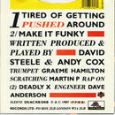 2 Men A Drum Machine And A Trumpet : Tired Of Getting Pushed Around (7", Single)