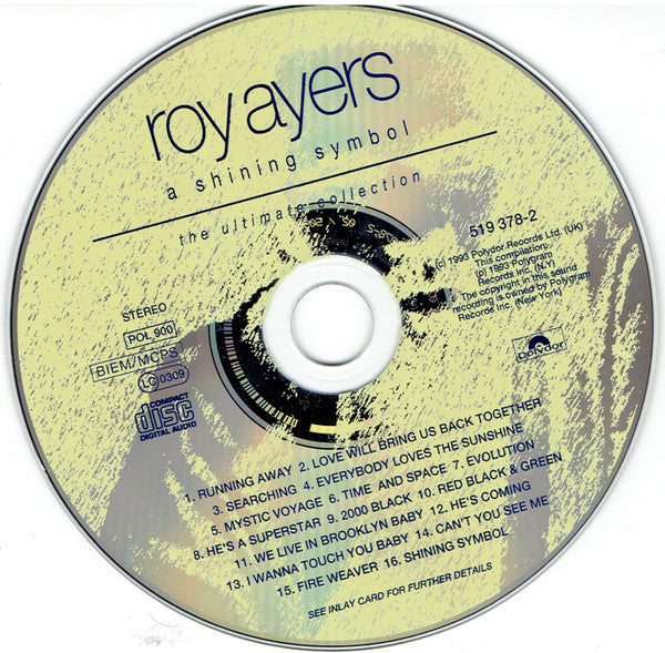 Roy Ayers : A Shining Symbol (The Ultimate Collection) (CD, Comp, RE)