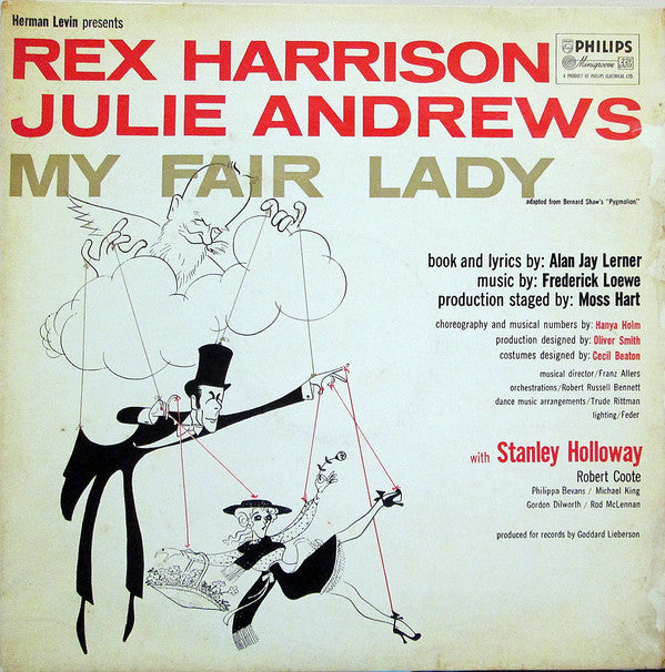 Rex Harrison, Julie Andrews : My Fair Lady (LP, Mono)