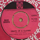 Dave Davies : Death Of A Clown (7", Single)