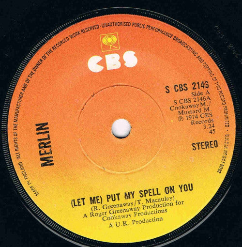 Merlin (14) : (Let Me) Put My Spell On You (7")