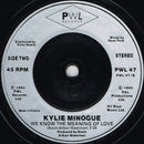 Kylie Minogue : Tears On My Pillow (7", Single, Sil)