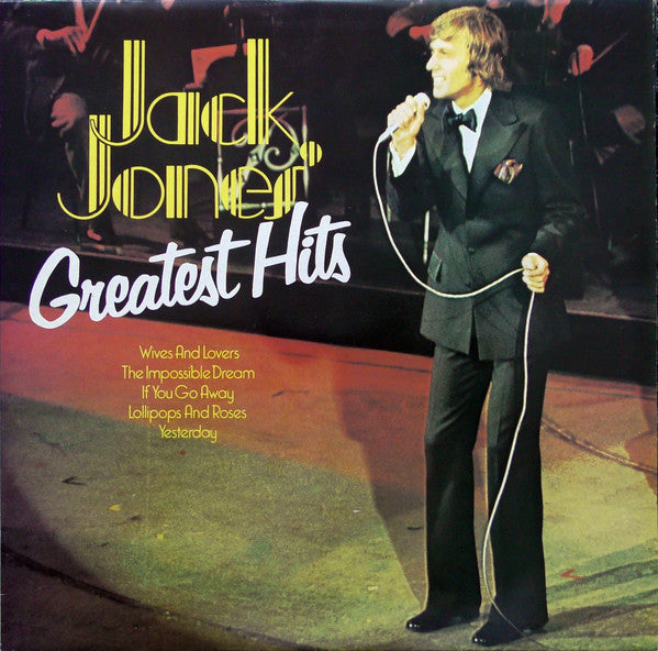 Jack Jones : Jack Jones' Greatest Hits (LP, Comp)