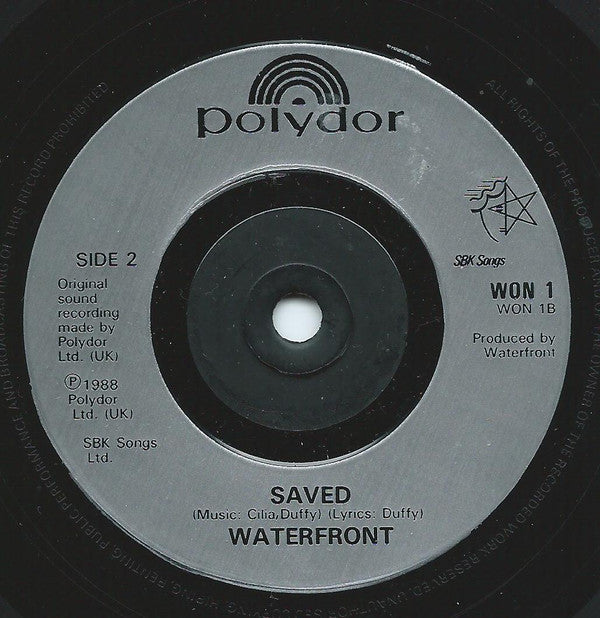 Waterfront (2) : Cry (7", Single)