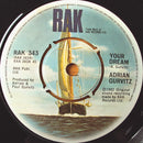 Adrian Gurvitz : Your Dream (7", Single)