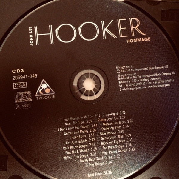John Lee Hooker : Hommage (3xCD, Comp)