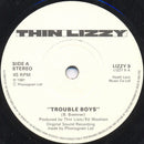 Thin Lizzy : Trouble Boys (7", Single, Whi)