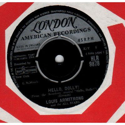 Louis Armstrong And His All-Stars : Hello, Dolly! (7")