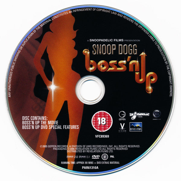 Snoop Dogg : Boss'n Up (DVD-V, PAL + CD)
