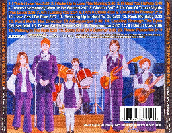 David Cassidy & The Partridge Family : The Definitive Collection (CD, Comp, RM)