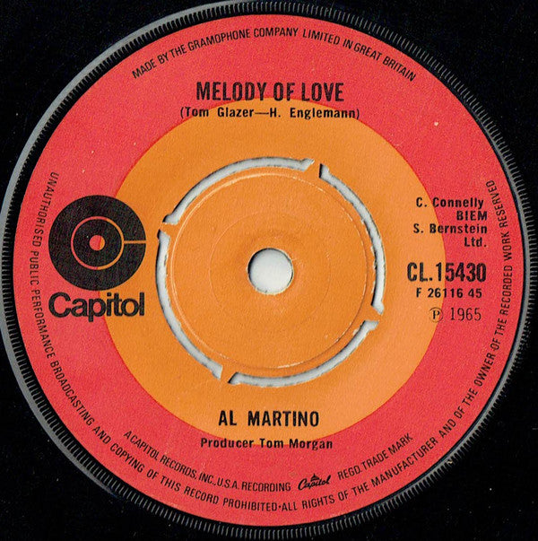 Al Martino : Spanish Eyes (7", Single, RE)