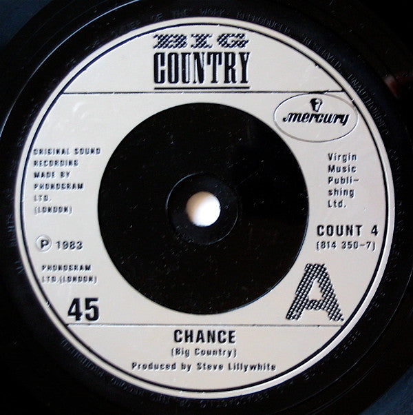 Big Country : Chance (7", Single, Sil)