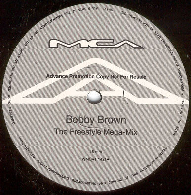 Bobby Brown : The Freestyle Mega-Mix (12", Promo)