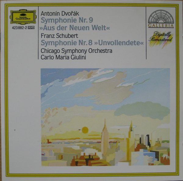Antonín Dvořák / Franz Schubert : The Chicago Symphony Orchestra - Carlo Maria Giulini : Symphonie Nr.9 »Aus Der Neuen Welt« / Symphonie Nr.8 »Unvollendete« (CD, Comp, RM)