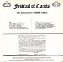 The Choristers Of Bath Abbey Master of the Choristers: John Dudley Holroyd : Festival Of Carols (LP)
