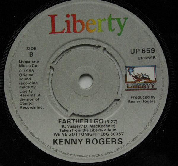Kenny Rogers : All My Life (7", Single)