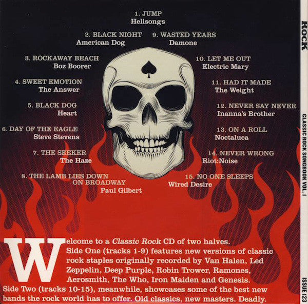 Various : The Classic Rock Songbook Vol. 1 (CD, Comp)