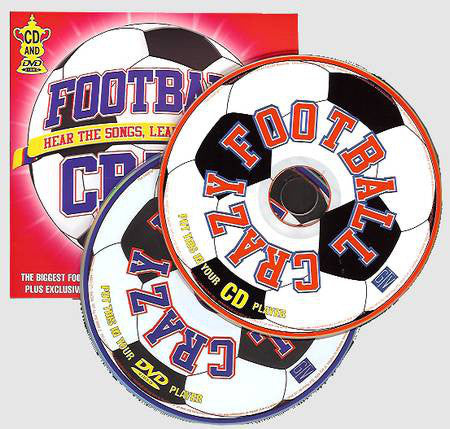 Various : Football Crazy (CD, Comp + DVD-V)