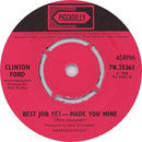 Clinton Ford : Run To The Door (7", Single, Pus)