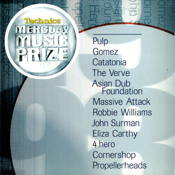 Various : 1998 Technics Mercury Music Prize Albums Of The Year (CD, Comp, Ltd, Smplr)
