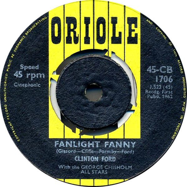 Clinton Ford : Fanlight Fanny (7", Single)