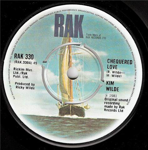 Kim Wilde : Chequered Love (7", Single, Pus)